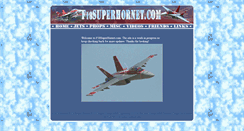 Desktop Screenshot of f18superhornet.com